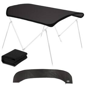 Knox 806438048344 2 Bow Bimini Top Replacement Canvas 63 Inch L X 39 -55 W Mesh