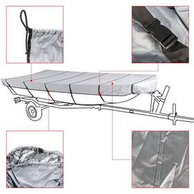 Bck11253k Labwork For Jon Boat 210d Cover 14ft 70inch Water Proof Trailerable