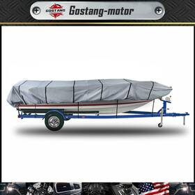 Gm1072122g Labwork Usa Jon Boat Cover 12ft 56inch Water Proof Trailerable For Grey 210d