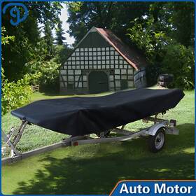 Lp504360ks Labwork New 14ft Black Fit For Jon Boat 70inch 425 190cm 210d 14 Ft Cover