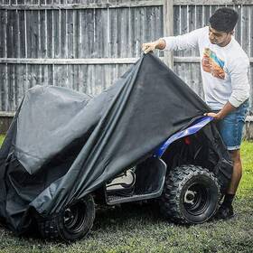 La3956218cm Labworkauto Atv Cover Heavy Duty 600d Marine Grade Fabric Quad For Kawasaki Premium