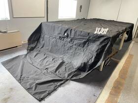 35397-14 Larson Escape 25 2014 Double Canopy Cover Black Marine Boat