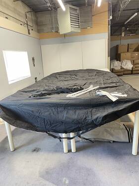 35019-14 Larson Boats 2014 Lsr 2000 Wt Dowco Black Rachet Cover Marine Boat
