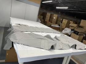 359096b-11 Larson Escape 25 35096a-11 Aft / Bow Extension 2014 Grey Boat