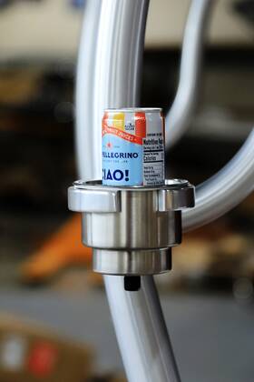 R-ch2o Lawaia Lawaifta Fishing Boat T-top Cup Holder Clamp On Fit 2 Inch 1 1/2 Tube Drink