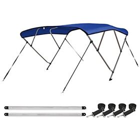 Leader Accessories Pacific Blue 4 Bow 8footl X 54inch H 91inch-96inch With Bimini Top
