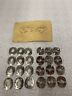 13-1579 Lift The Dot Fastener Socket And Backing Plate 24pcs 12 Sets