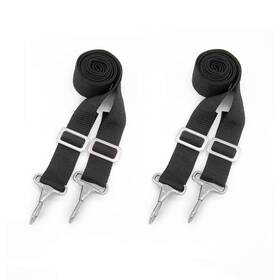Like Rain 649383738034 2 Pcs Bimini Top Straps Marine Nylon With Double Snap Hook 316 Stainless