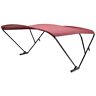 2020000306 Lippert Components Sure Shade Pontoon Boat Mini Top Burgundy 92inch-102inch