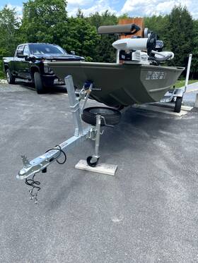 1648-aura Lowe 16ft Aluminum 1648 Aura Jon Boat