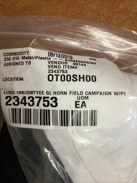 2343753 Lund 186/208 Type Gl Boat Horn