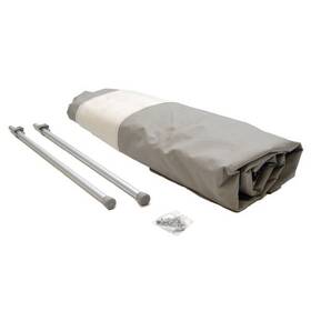 2028283 Lund Boats 28283 202 Ts Dc With Shield Oem Gray Marine Boat Snap On Travel Cover