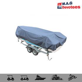 Mag108537es M.a.g-devotees 14-16ft 18 19 22 24ft Boat Cover Marine Grade Trailerable Waterproof Heavy 600d