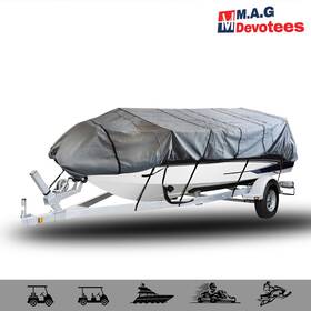 Mag33726es M.a.g-devotees Jon Boat Cover 12ft 56inch Water Proof Trailerable Fit For Grey 210d