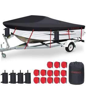 Bc01-20-22 Marceaumart K-musculo Boat Cover Heavy Duty 900d Waterproof Te... Free Shipping