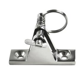 Marine City 812525035456 316 Grade Stainless Steel Bimini Top Deck Hinge 90 With Quick Release Pin Boa