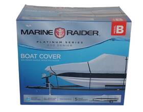 Marine Raider 040246988113 Platinum Series 600 Denier Boat Cover Model B
