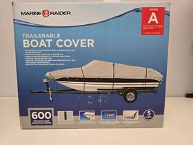 100210782 Marine Raider 600 Denier Model A Boat Cover Fits 14ft-16ft V Hull Fishing Boats
