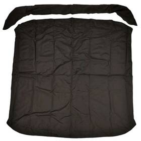 Ov80299or Marine Textiles Shademate Boat Bimini Cover With Boot 95 Inch Black Polyester