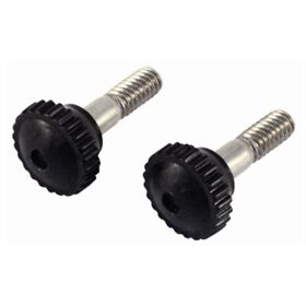 Bt010020 Marpac Screw Nylon Head Black 1/4 X20 Ss Tread 2 Card Md