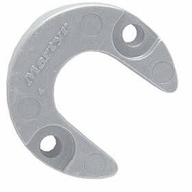 Martyr Anodes Cm806189z Zinc Alloy Alpha Lift-ram Horseshoe Mercury/mercruiser Anode- Gen. Ii