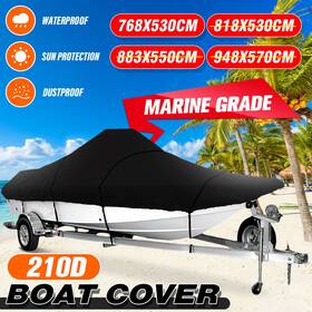 Aam7314765 Matcc 17-19ft V-hull Boat Cover Waterproof Heavy Duty Trailerable