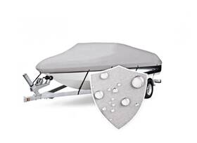 Bc0005gr Maxshade Covers 20ft 21ft 22ft V-hull Fish/ski Trailerable Boat Cover Grey