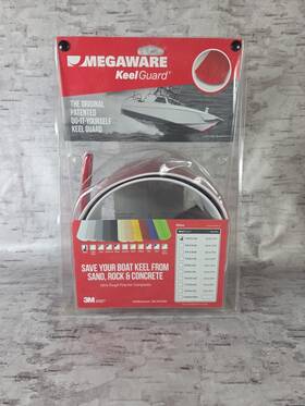 Megaware 720705207060 Keel Guard 4ft White 5 Inch Wide Boat Protector Strip New Sealed