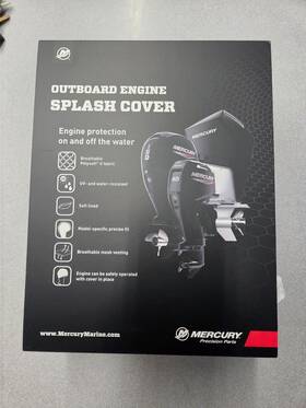 Mercury 8m0228534 Vented Splash Cover For 4.6l V8 25 Hp Pro Xs