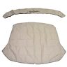 002021-t Misty Harbor Boat Bimini Cover With Boot 107 X 124 Inch Taupe