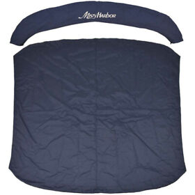 45292-07 Misty Harbor Pontoon Aft Boat Bimini Cover Dowco Navy Blue