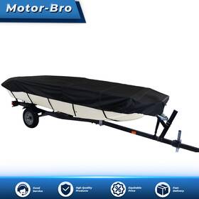 Mb42630 Motor-bro Jon Boat Cover Black For 14ft 70inch 425 190cm 210d