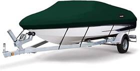 11002084 Msc Maxshade Boat Cover 20-22ft X 100 Inch Green Polyester Canvas New