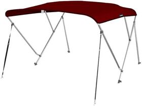 1001101-11001188 Msc 3 Bow Bimini Top Boat Cover With Rear Support Pole 6footl X 46inch.h 67 -72