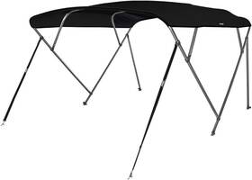 7.04298e Msc 11 3 Bow 4 Bimini Top Boat Cover 600d Solution Dyed Polyester 8ftl X 54 Inch H