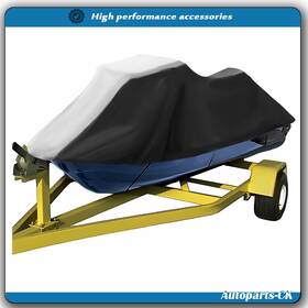 Ack2148646 Munirater Polyester Pwc Cover Trailerable Jet Ski Waterproof Marine Grade 600d Heavy Duty