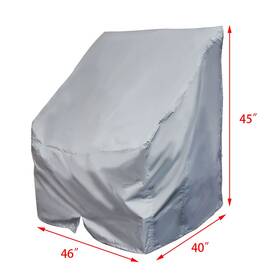 Aud99168d Munirater 60 Inch H X 44 L 36 W Boat Center Console Cover Marine Canvas 600d Waterproof 1pc