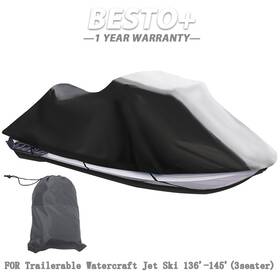 Btp179887p Munirater Marine Grade 600d Heavy Duty Trailerable Watercraft Jet Ski Covers Waterproof