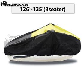 Bou3565104 Muparkt Trailerable Watercraft Jet Ski Cover Waterproof Marine Grade 600d Polyester