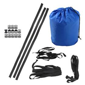 Gs992403fe Muparkt Dark Blue Boat Cover 21ft 22ft 23ft 24ft Waterproof Trailerable Pontoon Beam 102 Inch
