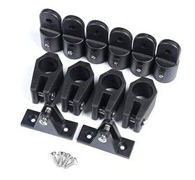 Mx 738944748954 Bimini Top Fitting Hardware Set Fit 7/8 Inch Boat Jaw Slidecap Eye Enddeck Hinge B