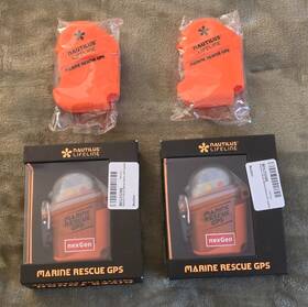 Gps-001 Nautilus Number Two Life-line Marine Rescue Gps Personal Locator Beacons New In Boxes