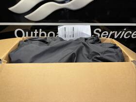 200791 Nautique 20 To 22 Ft Boat P25 Tower Down Black Mooring Cover Lot Th1