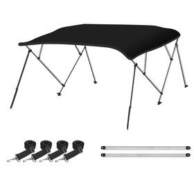 20105069 Naviskin 3 Bow 6 X54 Inch -60 X46 Bimini Top Black
