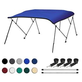 Naviskin Pacific Blue 3 Bow 6footl X 46inch H 67inch-72inch With Bimini Top Cover