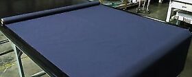 Btmcf08 Navy Blue Bimini Top Boat Cover Uv Outdoor Coated Marine Canvas Fabric Dwr 60inch.w