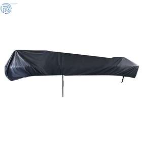224070 Netuera Waterproof Trailerable Pontoon Heavy Duty Fabric Gray 21 22 23 24 Ft Boat Cover