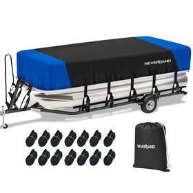 A300-35-2124-104 Neverland Pontoon Boat Cover Waterproof Heavy Duty Fit 21-24ft Long Beam Width Up To 104 Inch