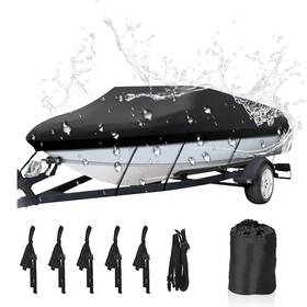 A300-8-2022-l Neverland Trailerable Boat Cover Waterproof Heavy Duty Marine Grade Polyester