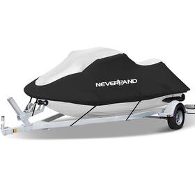 Neverland A310-bs 115-145 Inch Pwc Jet Ski Cover 2-3 Seater Waterproof Heavy Duty With 2 Air Vents